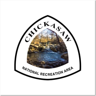 Chickasaw National Recreation Area trail marker Posters and Art